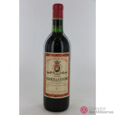 Marquis de Saint Estèphe 1970 Marquis de Saint Estèphe 1970