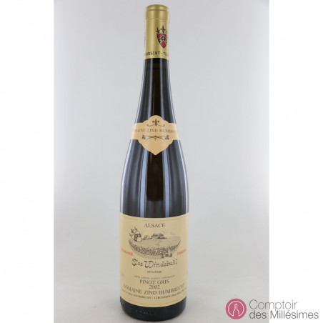 Pinot Gris Clos Windsbuhl 2002 Vendanges Tardives - Zind-Humbrecht
