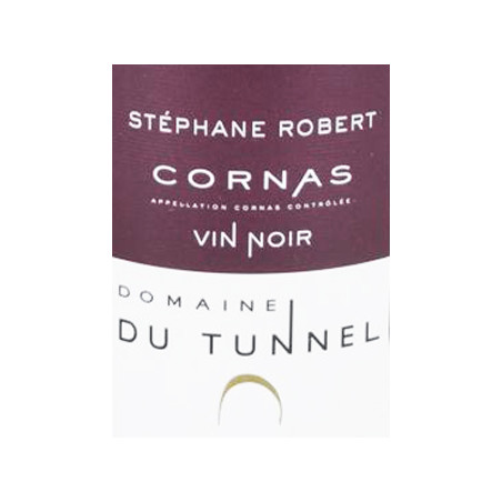Cornas Vin Noir   Domaine du Tunnel
