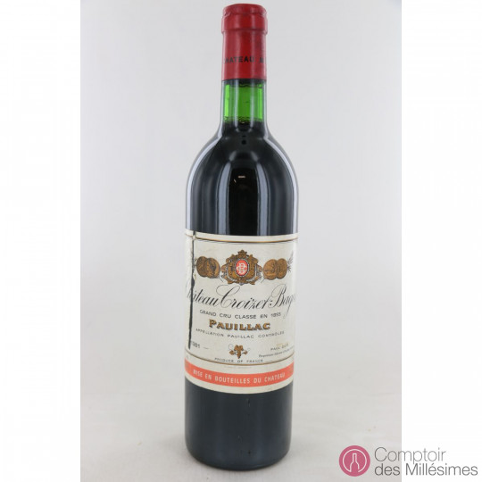 Château Croizet Bages 1981 Château Croizet Bages 1981