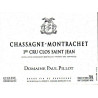 Chassagne Montrachet 1er cru Blanc - Clos st Jean - Paul Pillot Chassagne Montrachet 1er cru Blanc - Clos st Jean - Paul Pillot