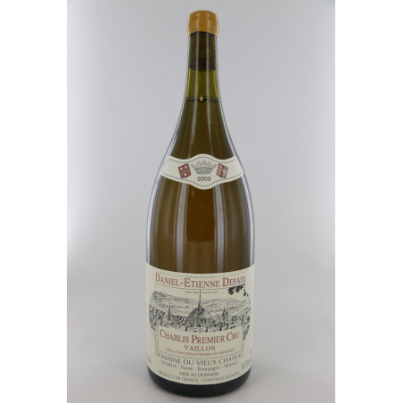 Chablis 1er cru Vaillon 2003 - D.E Defaix