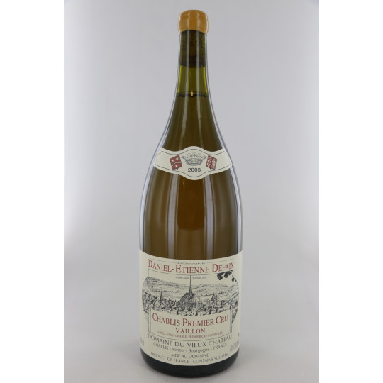 Chablis 1er cru Vaillon 2003 - D.E Defaix Chablis 1er cru Vaillon 2003 - D.E Defaix