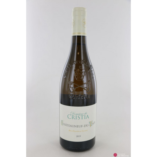 Chateauneuf du Pape Blanc 2019 - Domaine de Cristia Chateauneuf du Pape Blanc 2019 - Domaine de Cristia