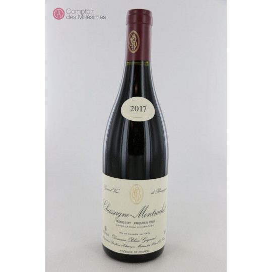 Chassagne Montrachet rouge 1er cru Morgeot 2017 - Blain Gagnard Chassagne Montrachet rouge 1er cru Morgeot 2017 - Blain Gagnard