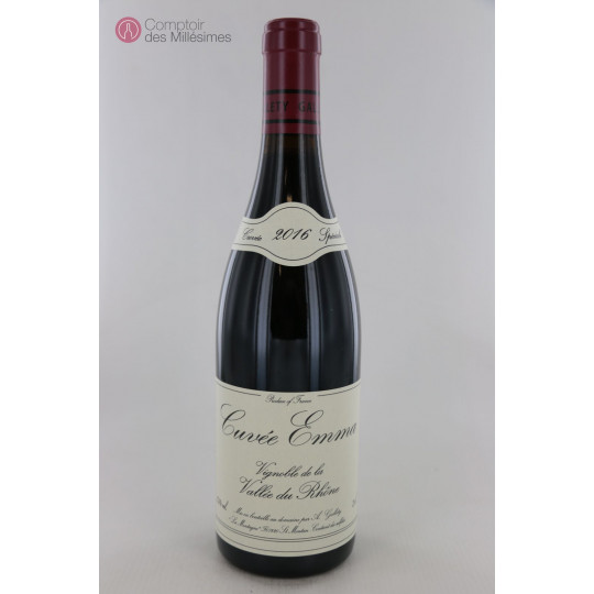 Cuvée Emma 2016 Côte du Vivarais - Alain Gallety Cuvée Emma 2016 Côte du Vivarais - Alain Gallety