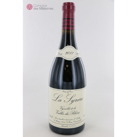 La Syrare 2017 Côte du Vivarais - Domaine Gallety La Syrare 2017 Côte du Vivarais - Domaine Gallety