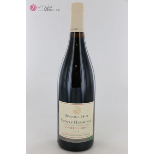 Crozes-Hermitage 2018 Cuvée Louis Belle - Domaine Belle Crozes-Hermitage 2018 Cuvée Louis Belle - Domaine Belle