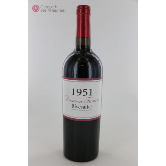 Rivesaltes 1951 - Domaine Tricoire Rivesaltes 1951 - Domaine Tricoire
