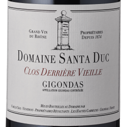 Gigondas Clos Derrière Vieille - Domaine Santa Duc