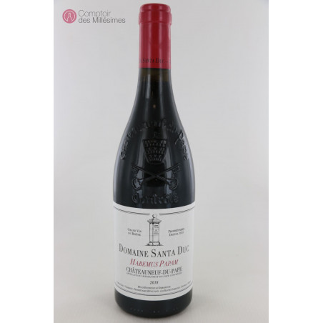 Châteauneuf du pape 2018 Habemus Papam - Domaine Santa Duc