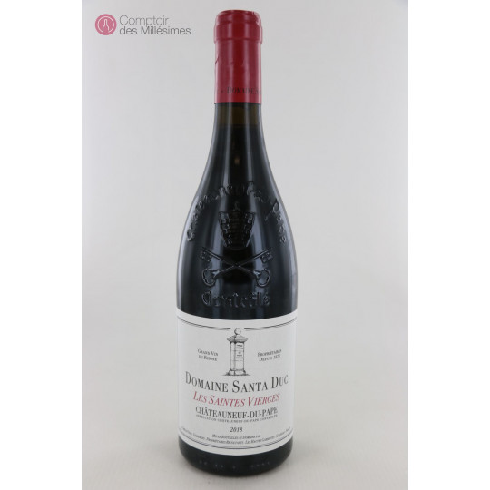 Châteauneuf du pape 2018 Les Saintes Vierges - Domaine Santa Duc Châteauneuf du pape 2018 Les Saintes Vierges - Domaine Santa Duc