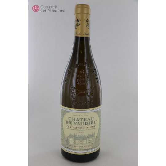 Châteauneuf du Pape blanc 2001 - Château de Vaudieu Châteauneuf du Pape blanc 2001 - Château de Vaudieu