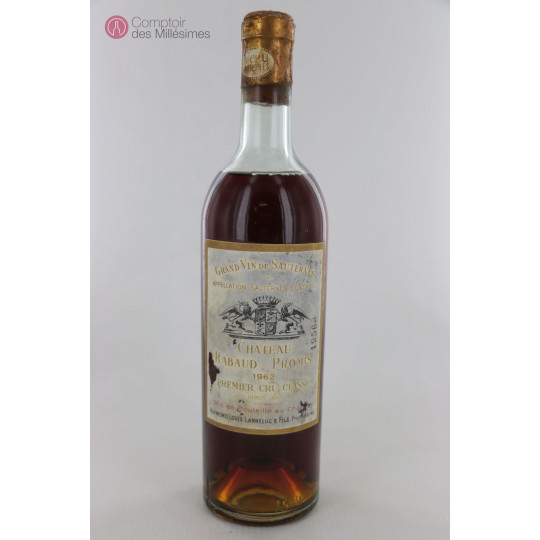 Château Rabaud Promis 1962 Château Rabaud Promis 1962
