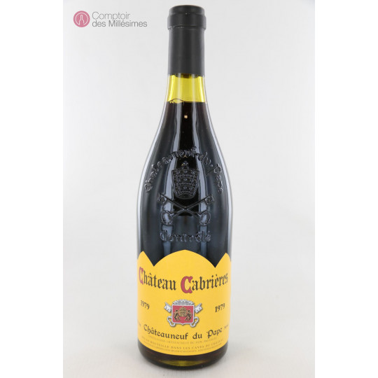 Châteauneuf du Pape 1979 - Château Cabrières Châteauneuf du Pape 1979 - Château Cabrières