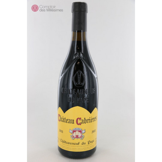 Châteauneuf du Pape 2011 - Château Cabrières Châteauneuf du Pape 2011 - Château Cabrières