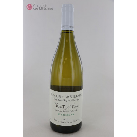 Rully 1er Cru Grésigny 2018 - Domaine de Villaine