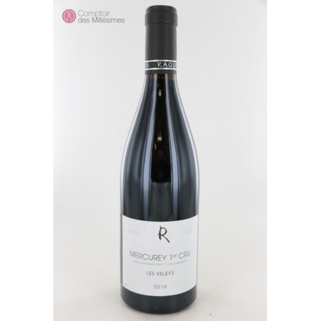 Mercurey 1er Cru Les Veleys rouge 2018 - François Raquillet