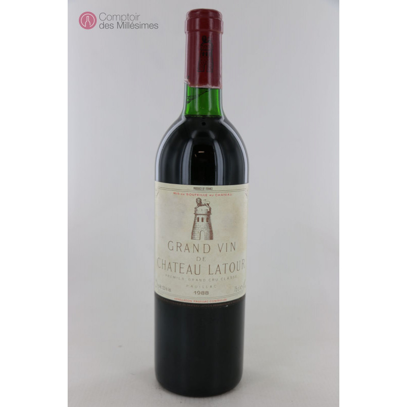 Château Latour 1988 First Grand Cru Rated Pauillac Price