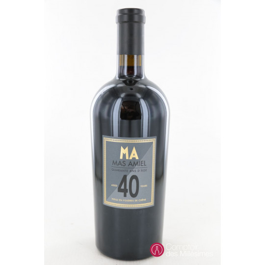 Maury 40 ans d'âge - Mas Amiel Maury 40 ans d'âge - Mas Amiel