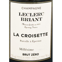 La Croisette 2015 Brut Zéro...