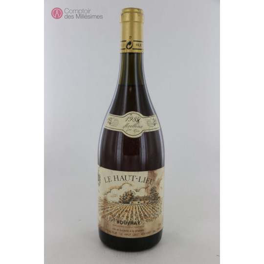 Le Haut Lieu 1989 Moelleux Première Trie - Domaine Huet Le Haut Lieu 1989 Moelleux Première Trie - Domaine Huet
