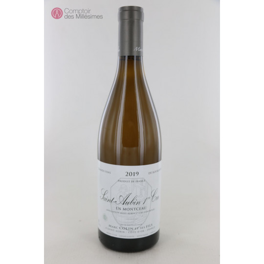 Saint Aubin En Montceau 1er Cru 2019 - Marc Colin et ses Fils Saint Aubin En Montceau 1er Cru 2019 - Marc Colin et ses Fils