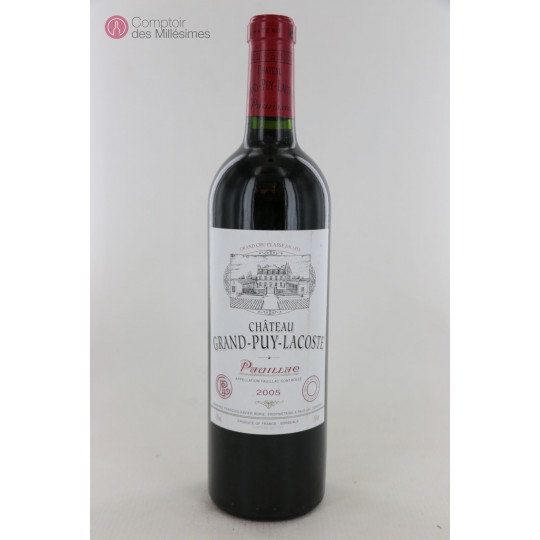 Chateau Grand-Puy Lacoste 2005 grand cru classified of Pauillac Price