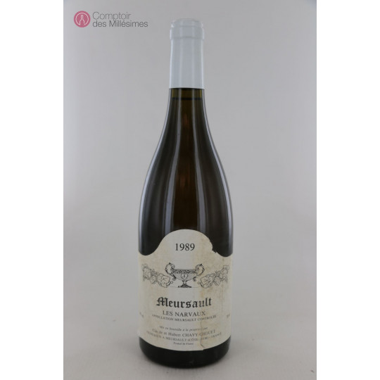 Meursault 1989 Les Narvaux - Chavy-Chouet Meursault 1989 Les Narvaux - Chavy-Chouet