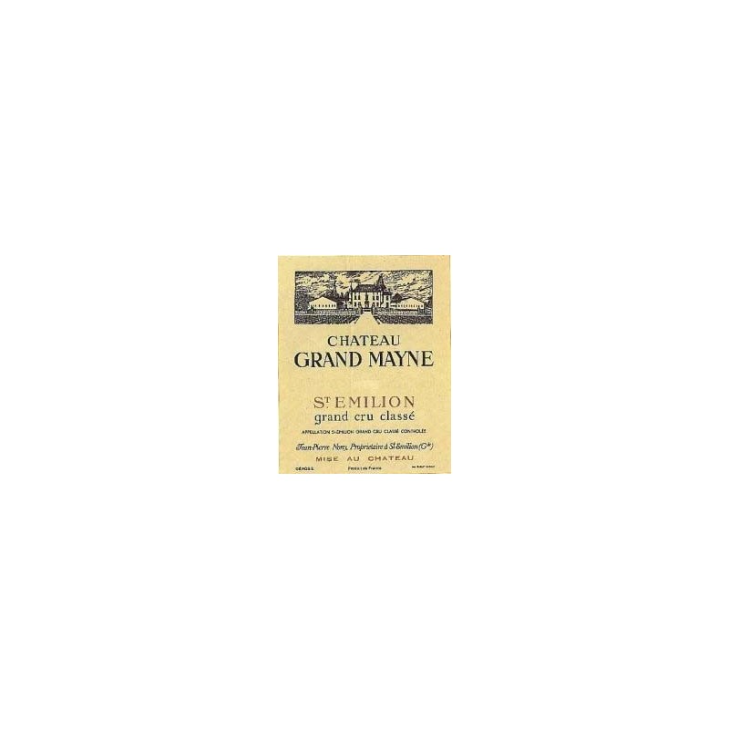 Château Grand Mayne 1959 Château Grand Mayne 1959