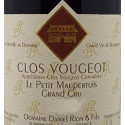 Clos Vougeot Grand Cru Le Petit Mauperthuis, étiquette Daniel Rion Clos Vougeot Grand Cru Le Petit Mauperthuis, étiquette Daniel Rion