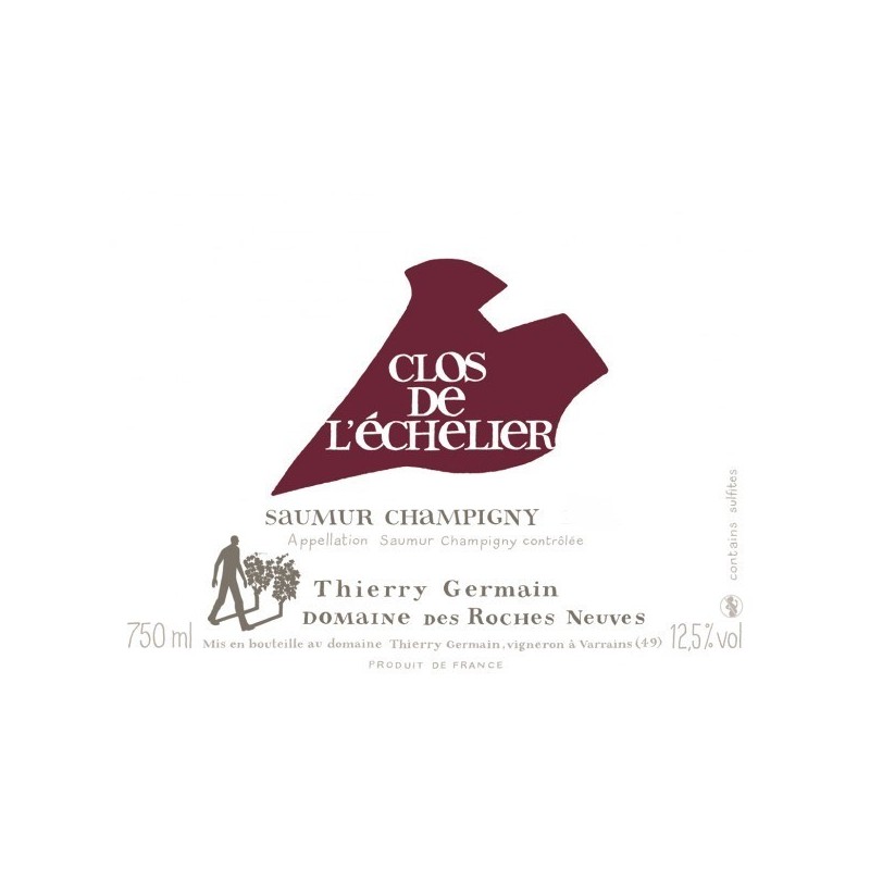 Clos de l'Echelier 2013 Saumur Champigny - Thierry Germain Clos de l'Echelier 2013 Saumur Champigny - Thierry Germain
