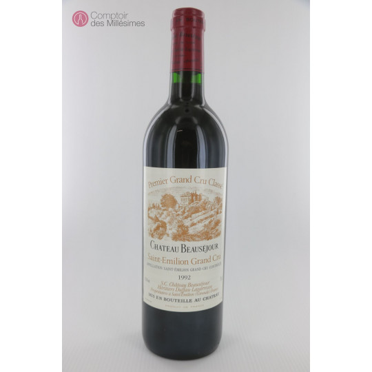 Château Beauséjour (Duffau-Lagarosse) 1992 Château Beauséjour (Duffau-Lagarosse) 1992