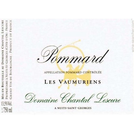 Domaine Chantal Lescure - Pommard 1er cru - Les Bertins 2018