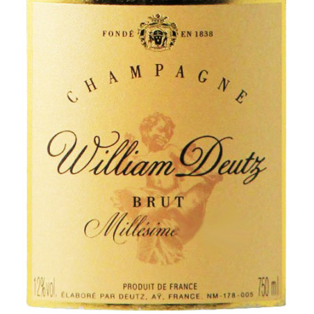 William Deutz Brut Millésime Champagne Deutz William Deutz Brut Millésime Champagne Deutz