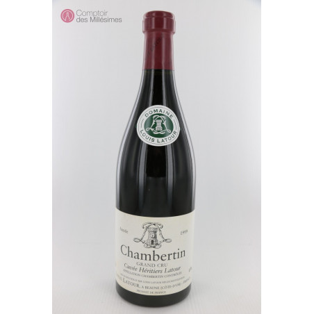 Chambertin Grand Cru Cuvée Héritiers Latour 1999 - Louis Latour