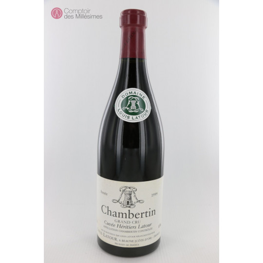 Chambertin Grand Cru Cuvée Héritiers Latour 1999 - Louis Latour Chambertin Grand Cru Cuvée Héritiers Latour 1999 - Louis Latour