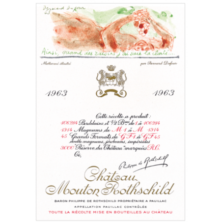 Château Mouton Rothschild 1963