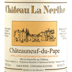 Château la Nerthe 1988 -...