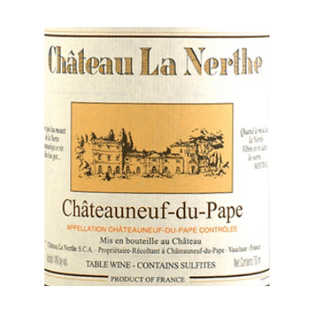 Château la Nerthe  Châteauneuf du Pape