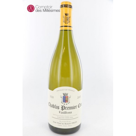 Chablis 1er Cru 2020 Vaillons - Jean-Paul et Benoit Droin