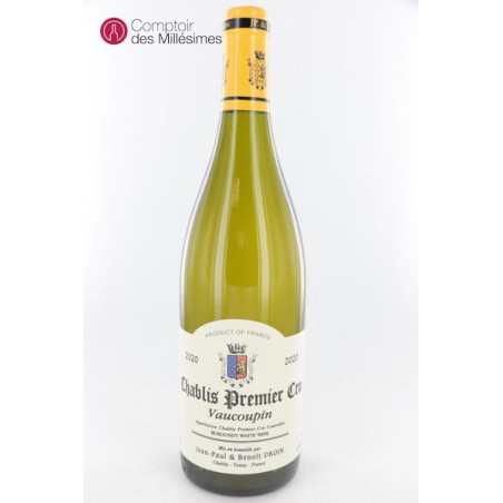 Chablis 1er Cru Vaucoupin 2020 - Jean-Paul et Benoit Droin