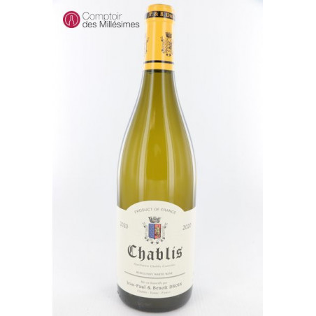 Chablis 2020 - Jean-Paul et Benoit Droin