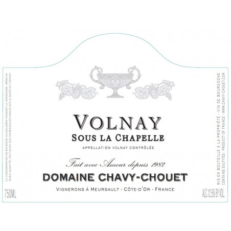 Volnay Sous La Chapelle - Chavy-Chouet