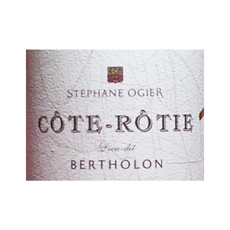 Côte-Rôtie Bertholon - Stéphane Ogier