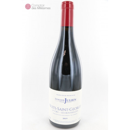 Nuits St Georges 1er Cru Les Bousselots 2019 - Domaine Julien Gérard & Fils