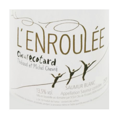 Saumur L'Enroulée  Clos de l'Écotard