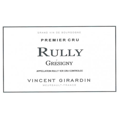 Rully Blanc 1er Cru Grésigny Vincent Girardin