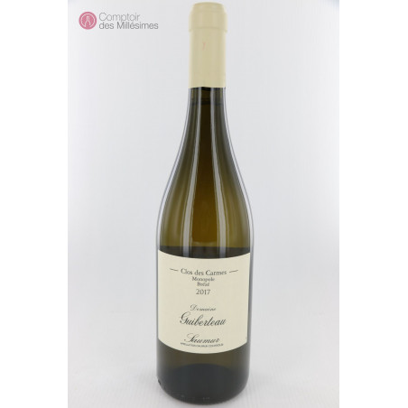 Saumur Blanc 2017 Clos des Carmes - Monopole - Guiberteau