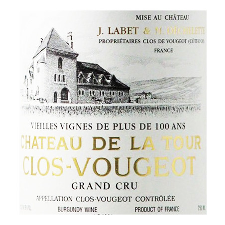 Labet & Dechelette Chateau de La Tour Clos de Vougeot Grand Cru – SommSelect